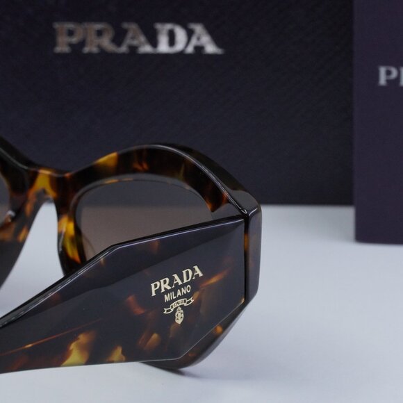 Final Price! Prada PR07YS VAU6S1 Brown Sunglasses - Picture 8 of 12